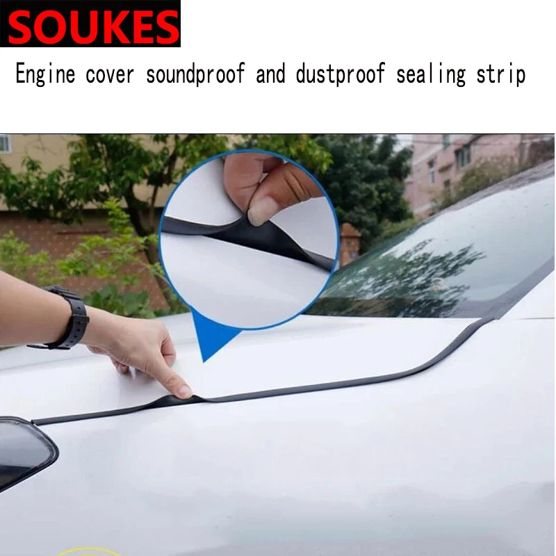 Rubber Car Head Hood Edge Sound Seal Strip Sticker For BMW E46 E39 E90 E60 E36 F30 F10 E34 X5 E53 E30 F20 E92 E87 M3 M4 M5 X5 X6
Rubber Car Head Hood Edge Sound Seal Strip Sticker For BMW E46 E39 E90 E60 E36 F30 F10 E34 X5 E53 E30 F20 E92 E87 M3 M4 M5 X5 X6