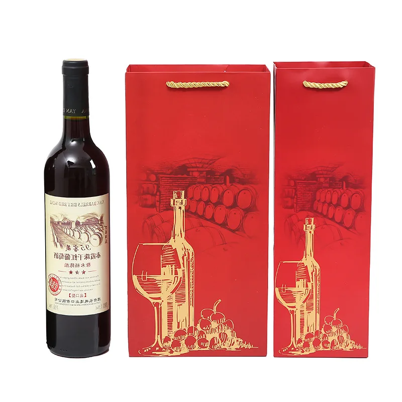 20pcs red wine gift bag portable double stick wine bag cigarette return gift bag custom logo
20pcs red wine gift bag portable double stick wine bag cigarette return gift bag custom logo