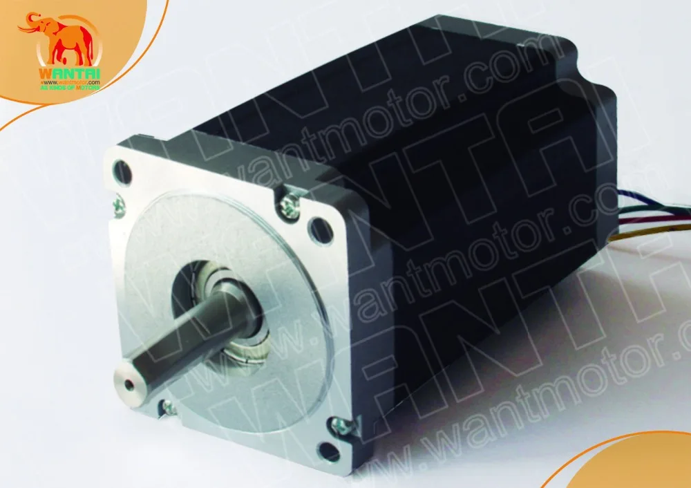 Special for CNC machine! Wantai Nema34 Stepper Motor34HS7840 593oz(4.2N.m) 78mm body length 2.8A 4PHASE 8leads 12.7shaft
Special for CNC machine! Wantai Nema34 Stepper Motor34HS7840 593oz(4.2N.m) 78mm body length 2.8A 4PHASE 8leads 12.7shaft