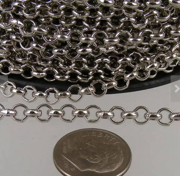 2.5mm/3.5mm wide Rolo chain DIY NECKLACE Stainless Steel Chain Jewelry Findings marking DIY
2.5mm/3.5mm wide Rolo chain DIY NECKLACE Stainless Steel Chain Jewelry Findings marking DIY