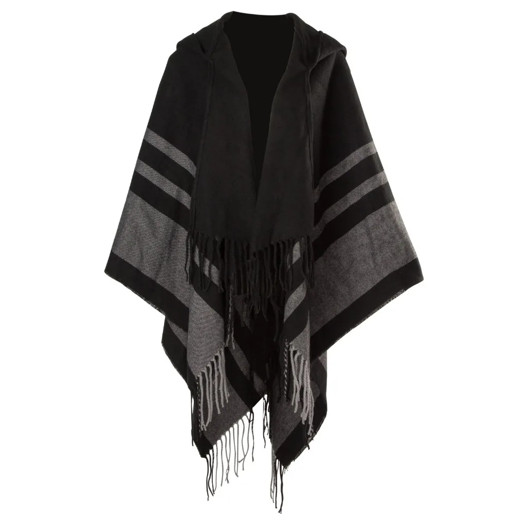 Women Tassel Poncho Shawl Ladies Knitted Wrap Cape Winter Scarf Blanket (Oversized)
Women Tassel Poncho Shawl Ladies Knitted Wrap Cape Winter Scarf Blanket (Oversized)