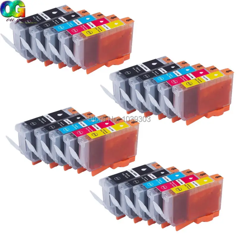 20 Pack PGI-5 CLI-8 Combo Pack Ink Cartridge Compatible for CANON MP500/MP510/MP520/MP530/MP610/MP810/MP830/IP5300 Etc Printer
20 Pack PGI-5 CLI-8 Combo Pack Ink Cartridge Compatible for CANON MP500/MP510/MP520/MP530/MP610/MP810/MP830/IP5300 Etc Printer