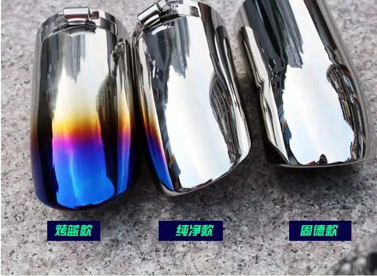 Car Chrome Stainless Steel Exhaust Tip Tail Pipe Muffler For Mitsubishi pajero sport 2013+ 2014 2015 2016
Car Chrome Stainless Steel Exhaust Tip Tail Pipe Muffler For Mitsubishi pajero sport 2013+ 2014 2015 2016