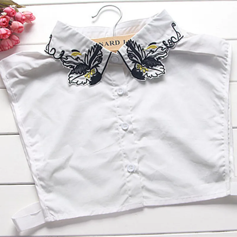 YSMILE Y Women Fashion Embroidery Fake Collar White Comfortable Autumn Winter All Match Shirt Tops Decoration Collar For Female
YSMILE Y Women Fashion Embroidery Fake Collar White Comfortable Autumn Winter All Match Shirt Tops Decoration Collar For Female