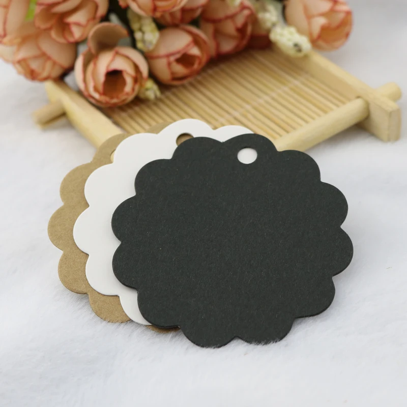 100Pcs 5.8x5.8cm Blank Kraft Paper Card Hang Tag Round Jewelry Display Packaging Crads Favor Marking Garment Prices Label Tags
100Pcs 5.8x5.8cm Blank Kraft Paper Card Hang Tag Round Jewelry Display Packaging Crads Favor Marking Garment Prices Label Tags