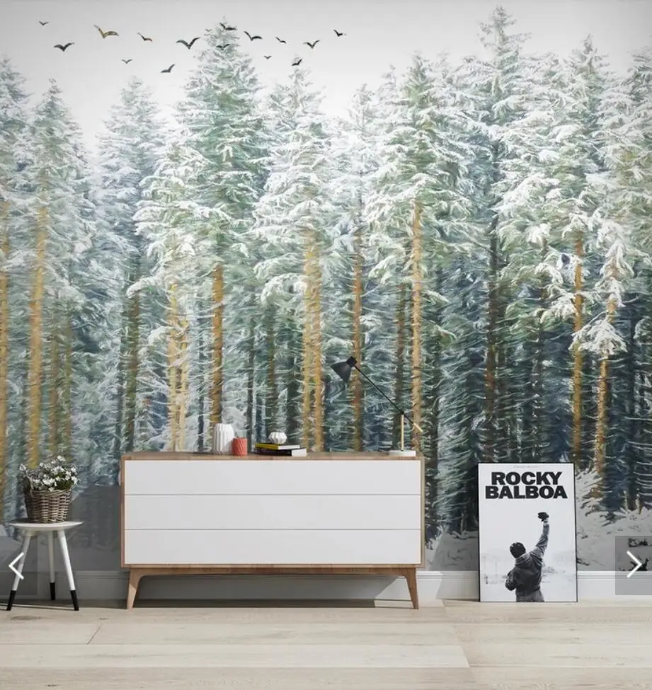 3D Wall Mural Photo paper Bird Forest Nature Scenery Paper Roll Bedroom TV Background Covering Decor
3D Wall Mural Photo paper Bird Forest Nature Scenery Paper Roll Bedroom TV Background Covering Decor