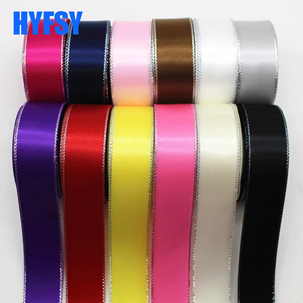 10mm /22mm/38mm silver ribbon 50 yards DIY handmade materials gift packaging headdress hair bow wedding Double sided cake
10mm /22mm/38mm silver ribbon 50 yards DIY handmade materials gift packaging headdress hair bow wedding Double sided cake