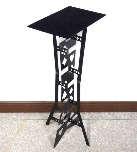 Magic Folding Table (Alloy) - Black Color Magic Tricks Magician's Best Table Stage Cose Up Illusions Accessories Gimmick Props
Magic Folding Table (Alloy) - Black Color Magic Tricks Magician's Best Table Stage Cose Up Illusions Accessories Gimmick Props