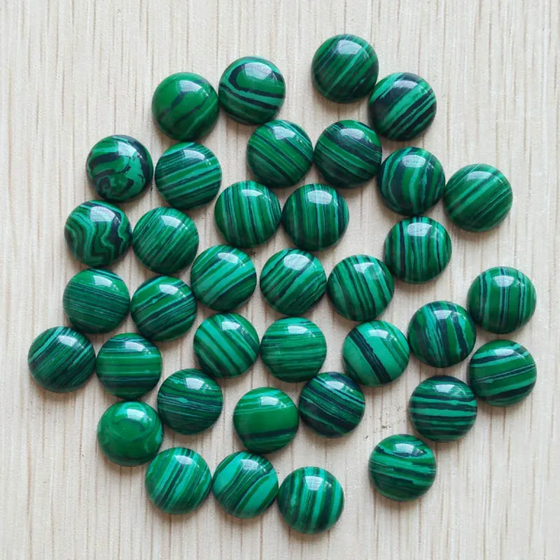 Fashion top quality malachite stone round CABOCHON stone beads for jewelry Accessories 12mm wholesale 50pcs/lot free shipping
Fashion top quality malachite stone round CABOCHON stone beads for jewelry Accessories 12mm wholesale 50pcs/lot free shipping