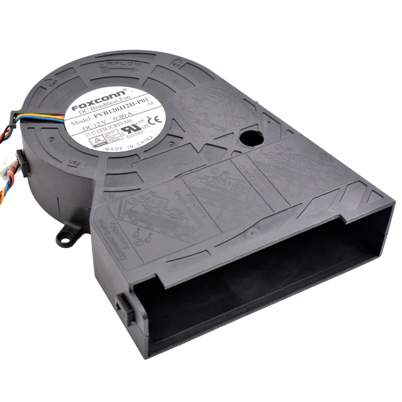 Новый оригинальный PVB120J12H-P01 12 см DC 12 В 0.80A большой объем воздуха турбинный вентилятор для проектора охлаждения
Новый оригинальный PVB120J12H-P01 12 см DC 12 В 0.80A большой объем воздуха турбинный вентилятор для проектора охлаждения