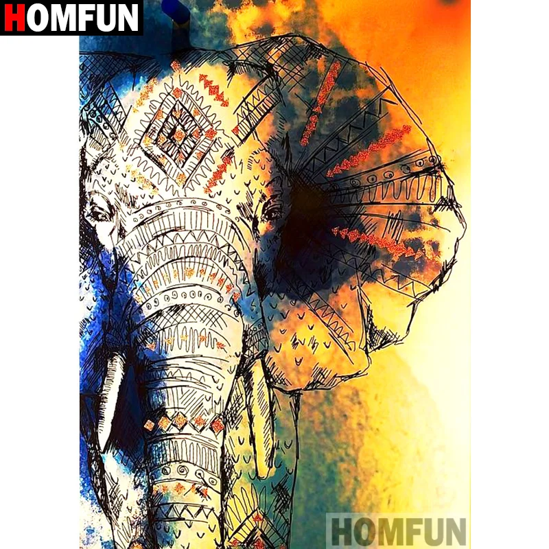 HOMFUN Full Square/Round Drill 5D DIY Diamond Painting "Cartoon elephant" Embroidery Cross Stitch 3D Home Decor Gift A13131
HOMFUN Full Square/Round Drill 5D DIY Diamond Painting "Cartoon elephant" Embroidery Cross Stitch 3D Home Decor Gift A13131