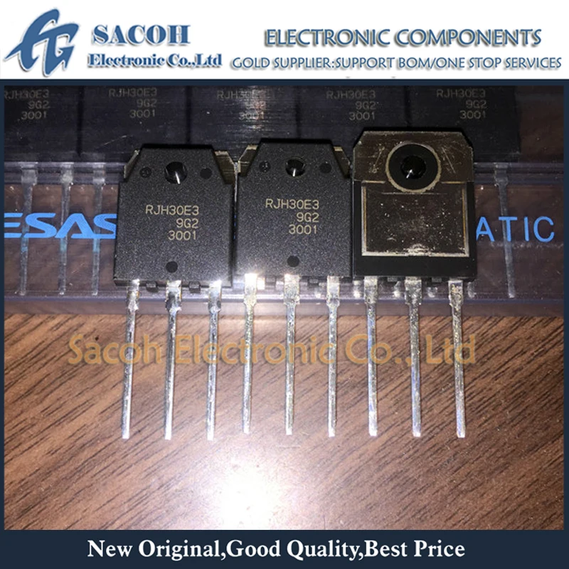 Refurbished Original 10Pcs/Lot RJH30E3DPK RJH30E3 OR RJP30E3DPK RJP30E3 TO-3P Power IGBT Transistor
Refurbished Original 10Pcs/Lot RJH30E3DPK RJH30E3 OR RJP30E3DPK RJP30E3 TO-3P Power IGBT Transistor
