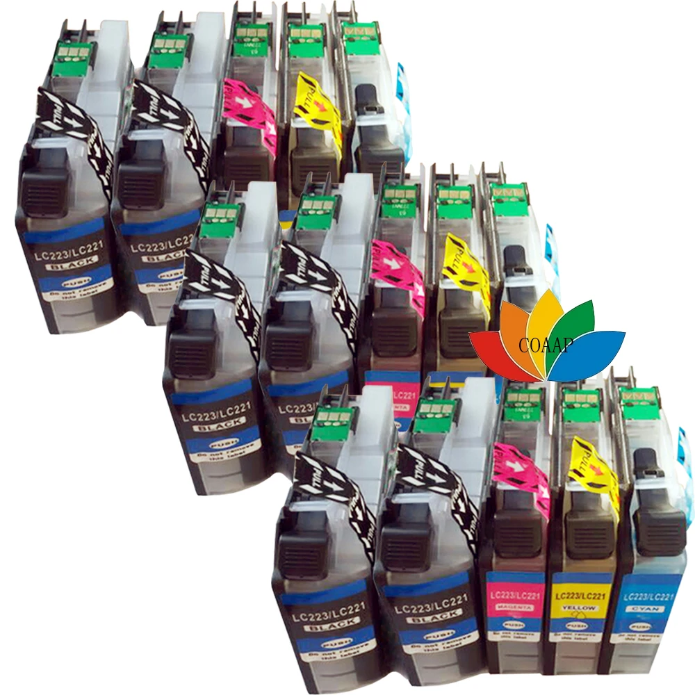 15x Compatible Ink Cartridge for Brother LC-223 DCP-4120DW MFC-J4625DW MFC-J5320DW MFC-J5620DW MFC-J480DW MFC-J680DW Printer
15x Compatible Ink Cartridge for Brother LC-223 DCP-4120DW MFC-J4625DW MFC-J5320DW MFC-J5620DW MFC-J480DW MFC-J680DW Printer