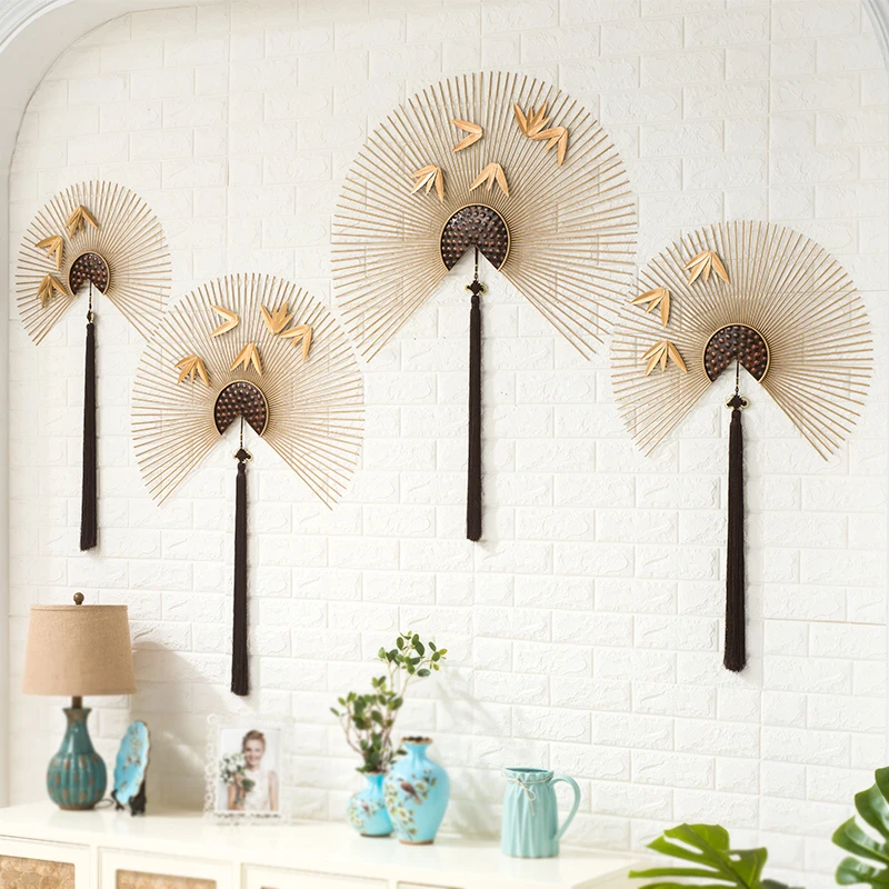 Modern Wrought Iron Fan Wall Hanging Pendant Livingroom Dining Room Wall Mural Ornaments Hotel Porch Wall Sticker Crafts Decor
Modern Wrought Iron Fan Wall Hanging Pendant Livingroom Dining Room Wall Mural Ornaments Hotel Porch Wall Sticker Crafts Decor