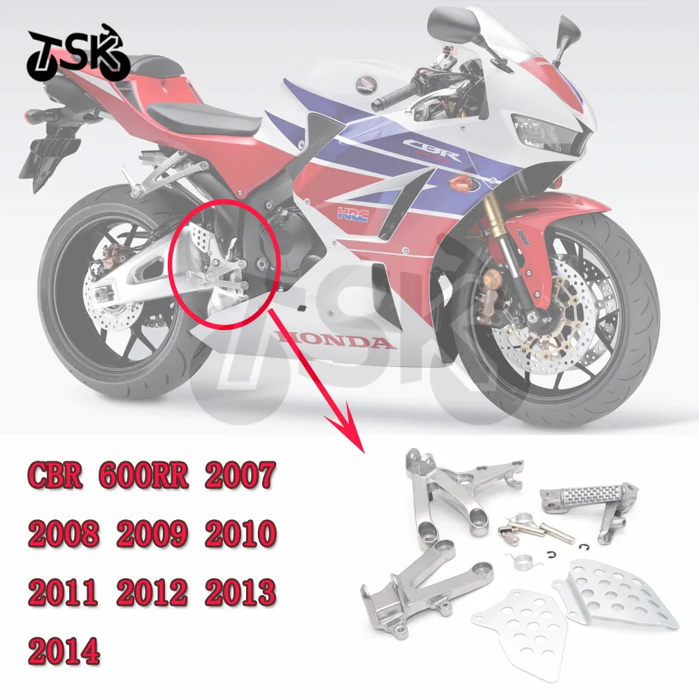 For HONDA CBR 600 RR CBR 600RR 2007 2008 2009 2010 2011 2012 2013 2014 Front Rider Footrest Foot Pegs Bracket
For HONDA CBR 600 RR CBR 600RR 2007 2008 2009 2010 2011 2012 2013 2014 Front Rider Footrest Foot Pegs Bracket