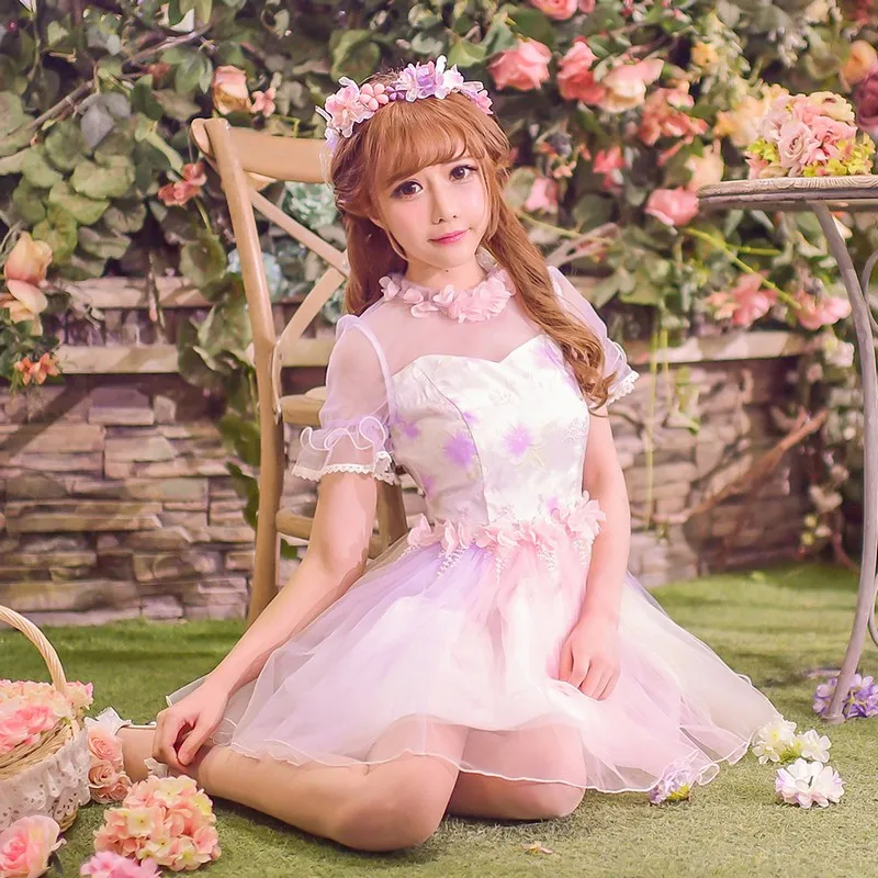 Princess sweet lolita dress Candy rain exclusive design summer sweet flower girl dress Fairy Princess stitching yarn C16AB6046
Princess sweet lolita dress Candy rain exclusive design summer sweet flower girl dress Fairy Princess stitching yarn C16AB6046