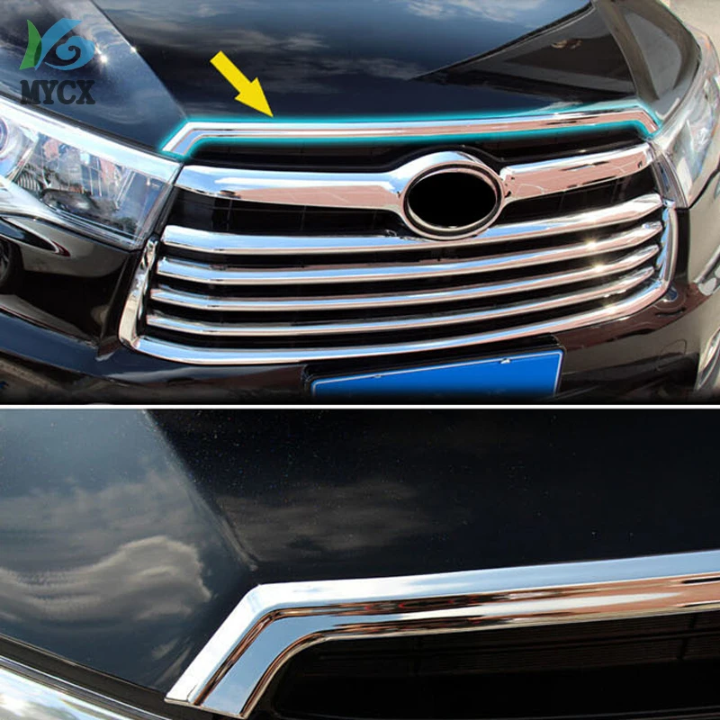 FIT FOR TOYOTA HIGHLANDER KLUGER 2014-2015 2016 CHROME FRONT HOOD BONNET GRILL LIP MOLDING COVER TRIM BAR GARNISH
FIT FOR TOYOTA HIGHLANDER KLUGER 2014-2015 2016 CHROME FRONT HOOD BONNET GRILL LIP MOLDING COVER TRIM BAR GARNISH