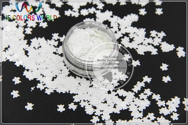 Solvent Resistant Solid White Color Turtle Animal Shape Glitter for Nail Polish and DIY decoration 1Pack =50g
Solvent Resistant Solid White Color Turtle Animal Shape Glitter for Nail Polish and DIY decoration 1Pack =50g
