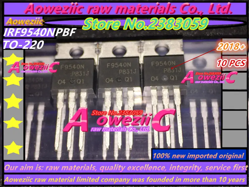 Aoweziic 2018 + 100 новый импортный оригинальный IRF9540NPBF IRF9540N F9540N TO-220 / IRF9540NSTRLPBF IRF9540NS F9540NS TO-263 100V 23A
Aoweziic 2018 + 100 новый импортный оригинальный IRF9540NPBF IRF9540N F9540N TO-220 / IRF9540NSTRLPBF IRF9540NS F9540NS TO-263 100V 23A