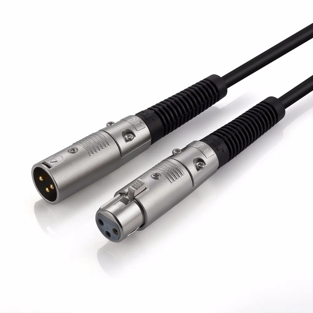 XLR Extension Cable Male to Female Pro Audio Mic Balanced Cord for guitar bass amplifier mixer Microphone Cable
XLR Extension Cable Male to Female Pro Audio Mic Balanced Cord for guitar bass amplifier mixer Microphone Cable
