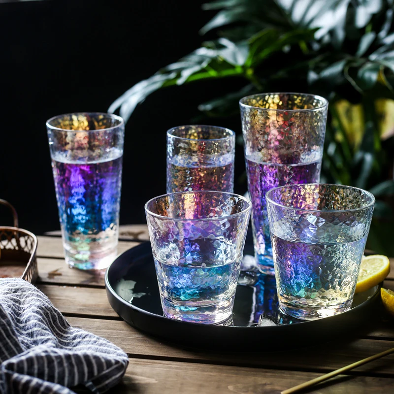 Tea Cup Glass Mug Decanter Cocktail Goblet Colorful Crystal Glass Lead-free Rainbow Cup Drinkware Heat-resistant Glass Mugs 1pcs
Tea Cup Glass Mug Decanter Cocktail Goblet Colorful Crystal Glass Lead-free Rainbow Cup Drinkware Heat-resistant Glass Mugs 1pcs