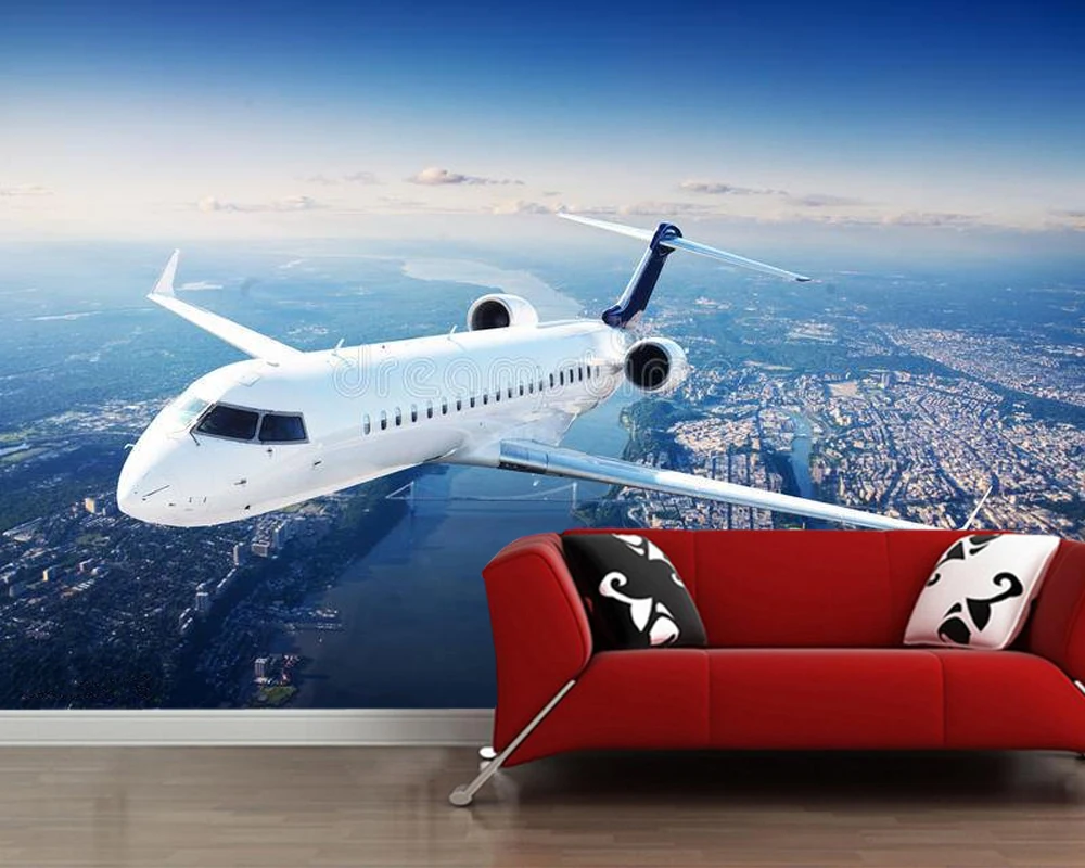 Private jet plane in the blue sky 3D wallpaper papel de parede,living room tv sofa wall bedroom wall papers home decor mural
Private jet plane in the blue sky 3D wallpaper papel de parede,living room tv sofa wall bedroom wall papers home decor mural