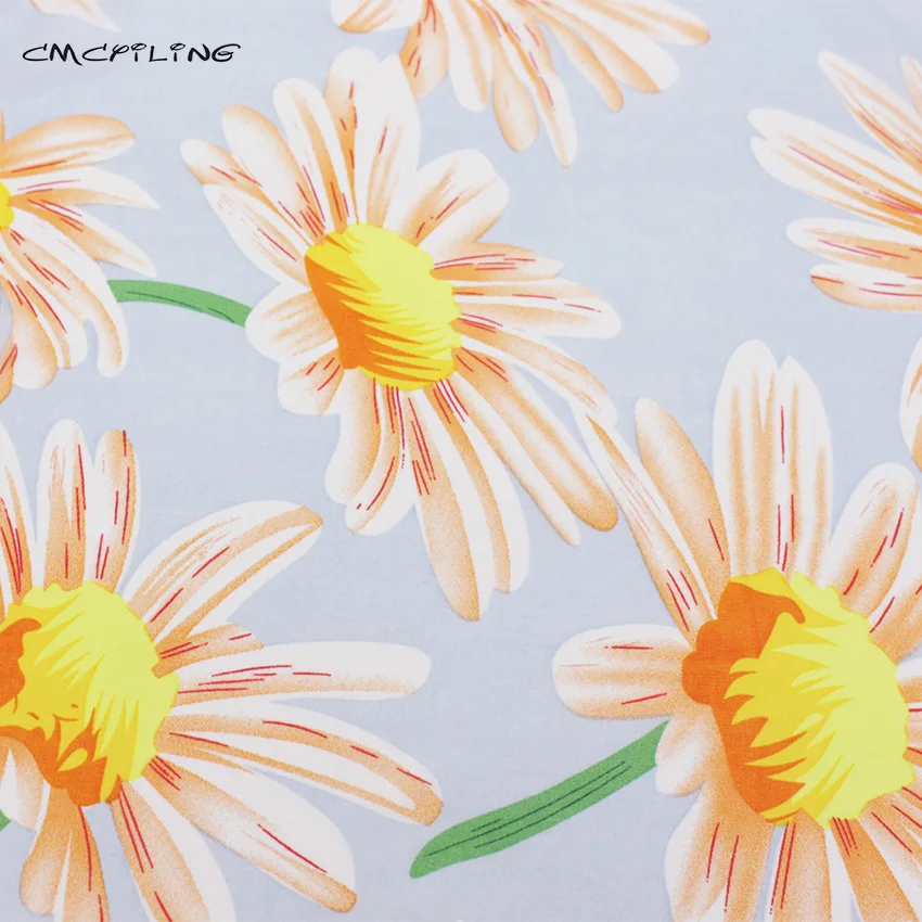 CMCYILING Printed Floral Chiffon Fabric For Summer Dress Shirts Sewing Tulle Fabrics Polyester Cloth Apparel Fabrics 50*150CM
CMCYILING Printed Floral Chiffon Fabric For Summer Dress Shirts Sewing Tulle Fabrics Polyester Cloth Apparel Fabrics 50*150CM