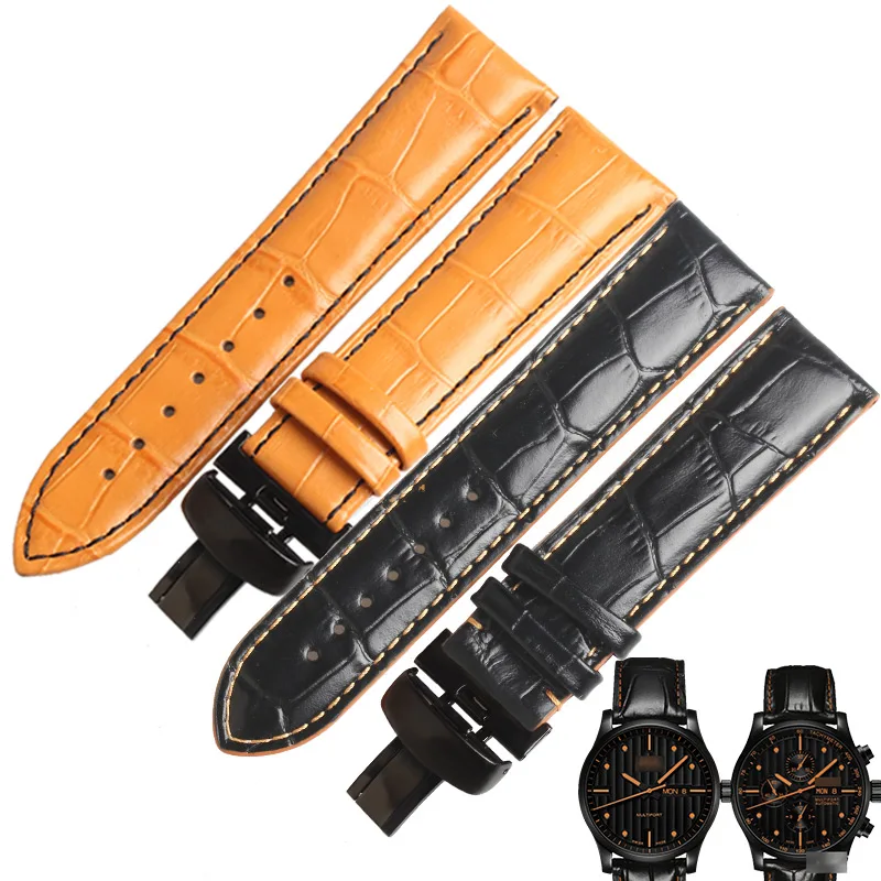 WENTULA watchbands for MIDO MULTIFORT m005.614 m005.430 calf-leather band cow leather Genuine Leather leather strap watch band
WENTULA watchbands for MIDO MULTIFORT m005.614 m005.430 calf-leather band cow leather Genuine Leather leather strap watch band