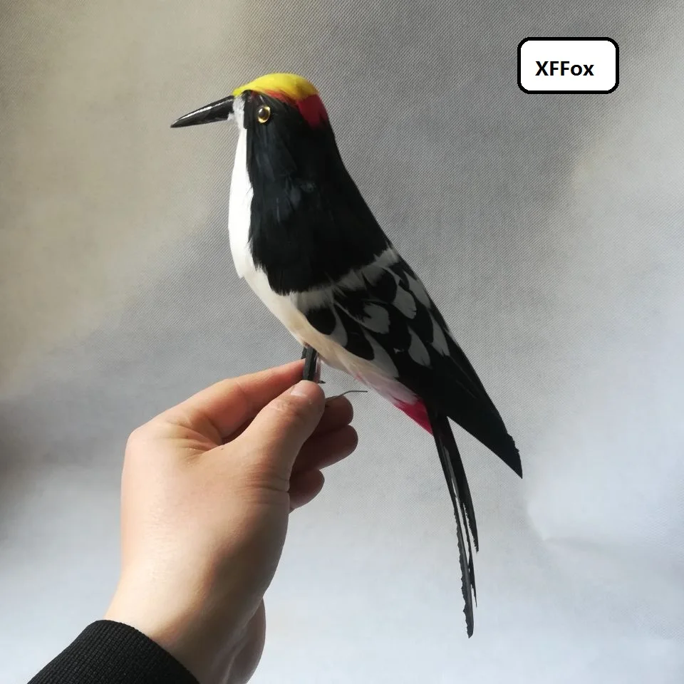 32cm Black Woodpecker Model - Simulation Foam & Furs New Design Bird Collectible Gift
32cm Black Woodpecker Model - Simulation Foam & Furs New Design Bird Collectible Gift