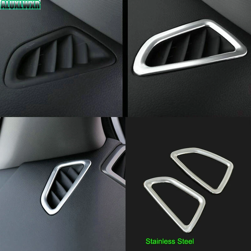 Car Front Air Conditioner Outlet Decoration Covers Stainless Steel TL LHD 2015 2016 2017 Trim Car-styling Fit for Hyundai Tucson
Car Front Air Conditioner Outlet Decoration Covers Stainless Steel TL LHD 2015 2016 2017 Trim Car-styling Fit for Hyundai Tucson