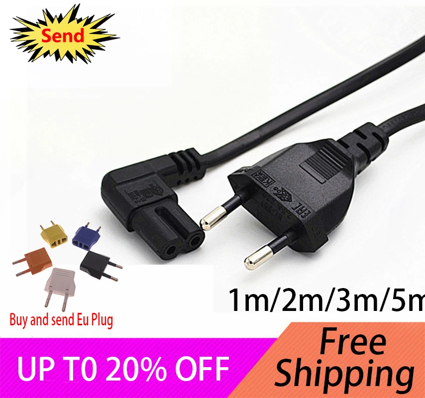 EU European Germany Power Extension Cable Cord Wire Eu Plug To Feamle Bend IE320 C7 For TV Printers 1M/2M/3M/5M
EU European Germany Power Extension Cable Cord Wire Eu Plug To Feamle Bend IE320 C7 For TV Printers 1M/2M/3M/5M