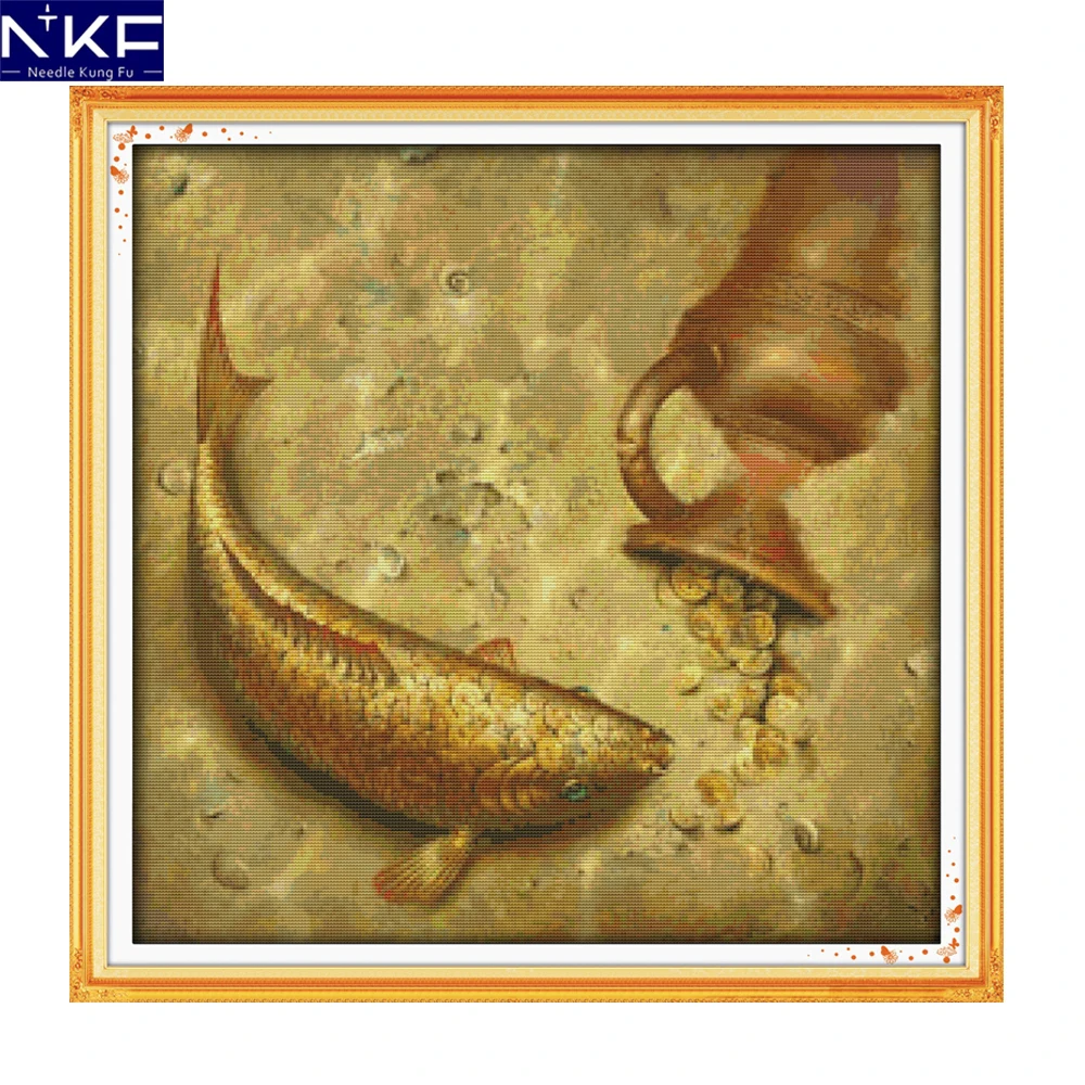 NKF Surplus Year after Year animal style needlecraft kits Chinese cross stitch embroidery designs for home decoration
NKF Surplus Year after Year animal style needlecraft kits Chinese cross stitch embroidery designs for home decoration
