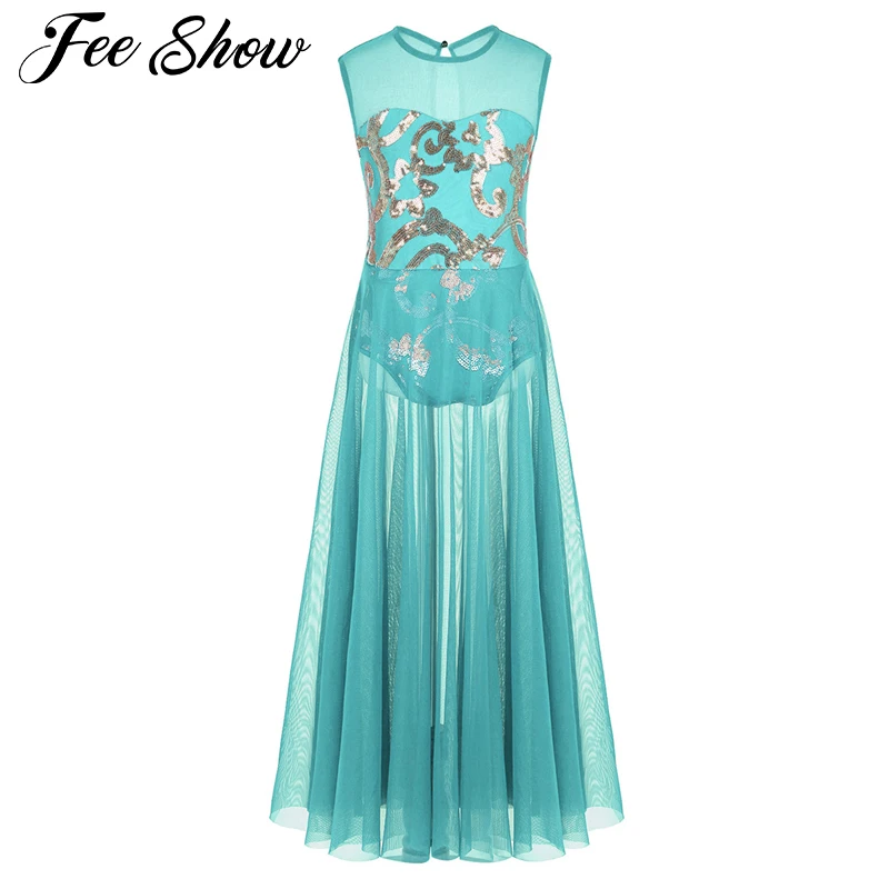 Girls Elegant Maxi Dress Lyrical Dance Costumes Modern Ballet Dance Dress Skating Gymnastics Leotard Stage Wear
Girls Elegant Maxi Dress Lyrical Dance Costumes Modern Ballet Dance Dress Skating Gymnastics Leotard Stage Wear