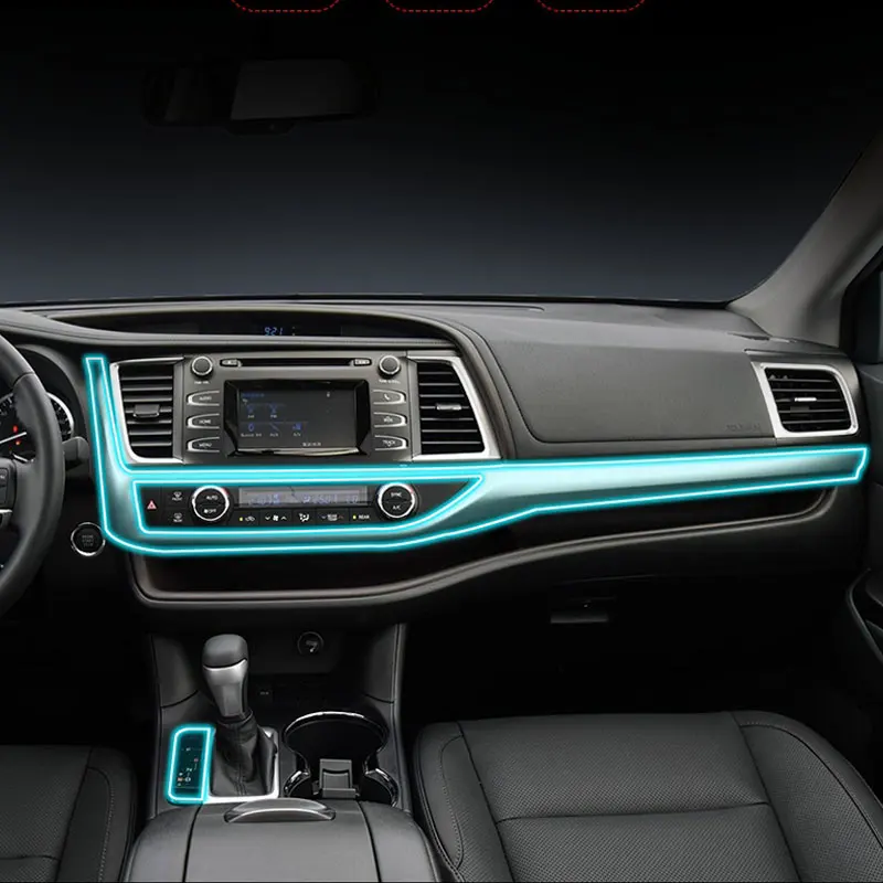 Sticker For Toyota highlander transparent Promotion TPU Film stickers for Toyota highlander Car Accessories
Sticker For Toyota highlander transparent Promotion TPU Film stickers for Toyota highlander Car Accessories