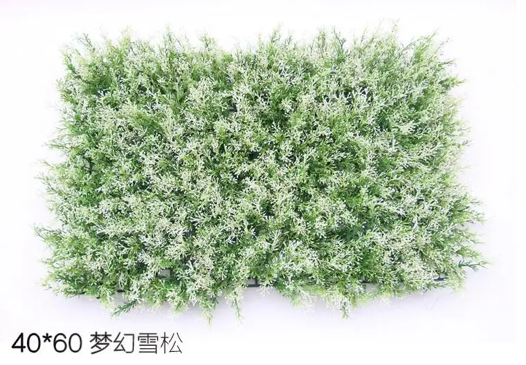 1 Piece 60*40cm Artificial Plastic Snow Cedars Grass Lawn For Wedding Home Office Decoration
1 Piece 60*40cm Artificial Plastic Snow Cedars Grass Lawn For Wedding Home Office Decoration