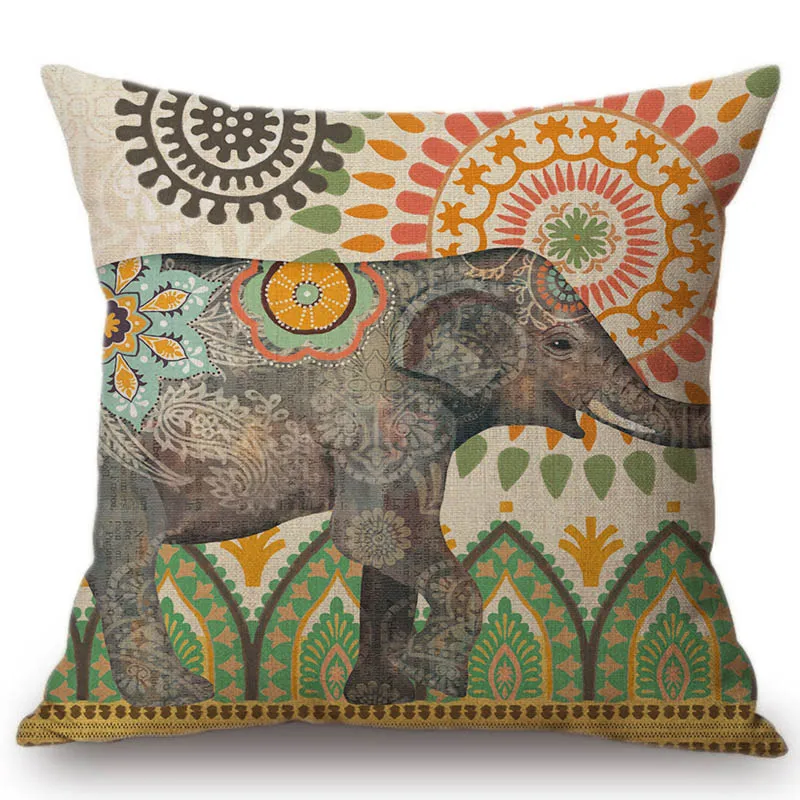 Vintage Animal Elephant Xmas Reindeer Home Decorative Sofa Throw Pillow Case Cotton Linen Floral Pattern Indoor Cushion Cover
Vintage Animal Elephant Xmas Reindeer Home Decorative Sofa Throw Pillow Case Cotton Linen Floral Pattern Indoor Cushion Cover