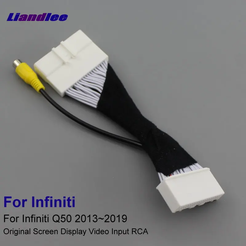 Liandlee для Infiniti Q50 2013-2019 40 контактов RCA адаптер Соединительный провод кабель для камеры заднего вида оригинальный видеовход переключатель
Liandlee для Infiniti Q50 2013-2019 40 контактов RCA адаптер Соединительный провод кабель для камеры заднего вида оригинальный видеовход переключатель