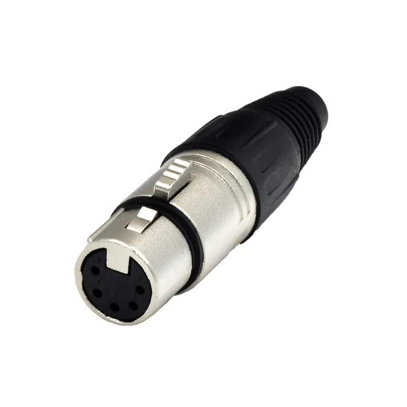 Высокое качество 50 шт./лот NC5FX 5-контактный полюсный XLR Женский аудио кабель Разъем микрофон серебристый
Высокое качество 50 шт./лот NC5FX 5-контактный полюсный XLR Женский аудио кабель Разъем микрофон серебристый