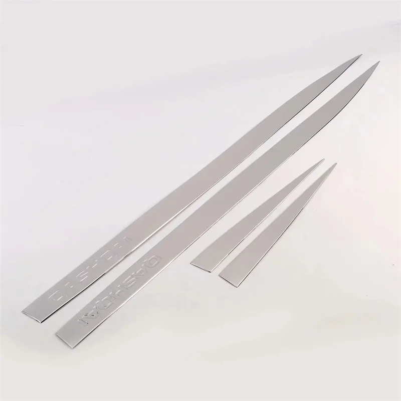 For Nissan Qashqai J11 2014- 2018 4 PCS Car Styling Stainless Steel Exterior Door Body Trim Molding Accessories Side Trim Cover
For Nissan Qashqai J11 2014- 2018 4 PCS Car Styling Stainless Steel Exterior Door Body Trim Molding Accessories Side Trim Cover