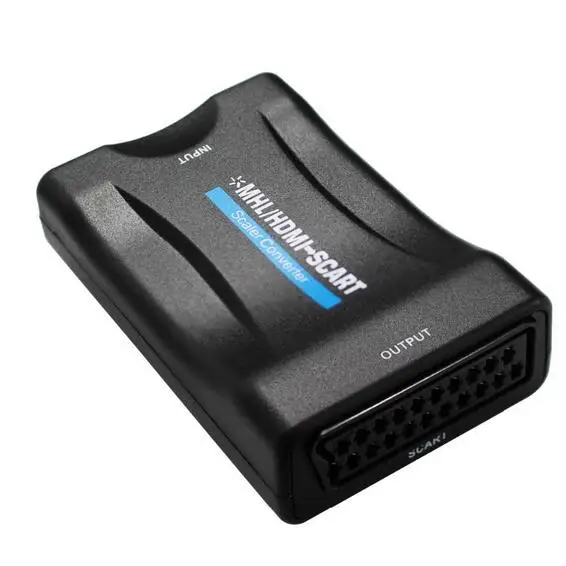 1080P HDMI to SCART Video Audio Upscale Converter AV Signal Adapter HD Receiver TV DVD
1080P HDMI to SCART Video Audio Upscale Converter AV Signal Adapter HD Receiver TV DVD
