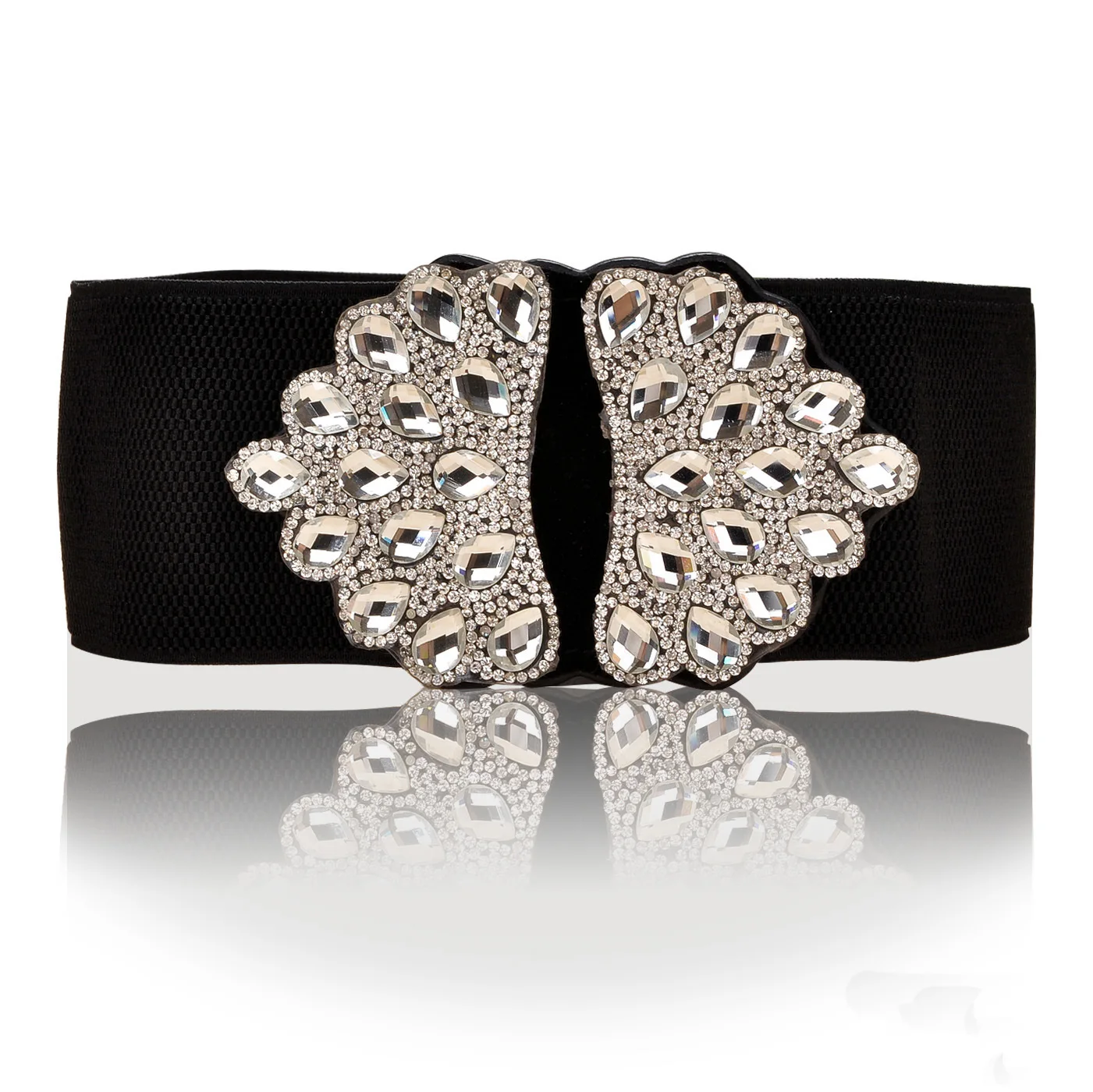 Fashion Women Elastic Wide Corset Belt For Women Glass Crystal Ceinture Ladies Thin Rhinestone inlaid Belt Waist Girdle SD08
Fashion Women Elastic Wide Corset Belt For Women Glass Crystal Ceinture Ladies Thin Rhinestone inlaid Belt Waist Girdle SD08