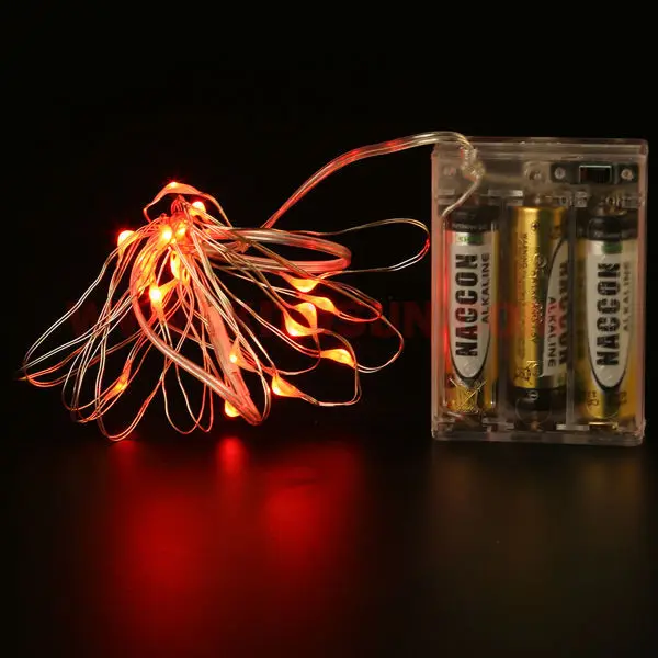 5pieces/ lot 2M 20 Lights Holiday LED Battery Operated String Lights Xmas Decoration Fairy Light with Copper Wire
5pieces/ lot 2M 20 Lights Holiday LED Battery Operated String Lights Xmas Decoration Fairy Light with Copper Wire