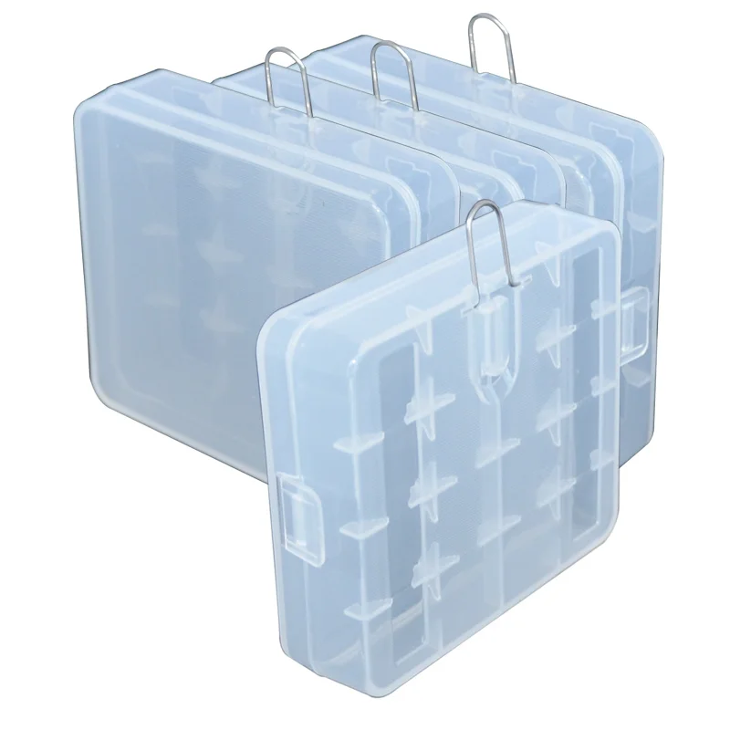 20pcs/lot MasterFire Plastic Transparent Battery Holder 4 x 18650 Batteries Case Holder Storage Box 18650 Battery Holder Cover
20pcs/lot MasterFire Plastic Transparent Battery Holder 4 x 18650 Batteries Case Holder Storage Box 18650 Battery Holder Cover