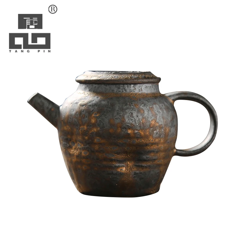 TANGPIN-Vintage Japanese Ceramic Teapot, Handmade Chinese Kung Fu Tea Pot, 210ml
TANGPIN-Vintage Japanese Ceramic Teapot, Handmade Chinese Kung Fu Tea Pot, 210ml