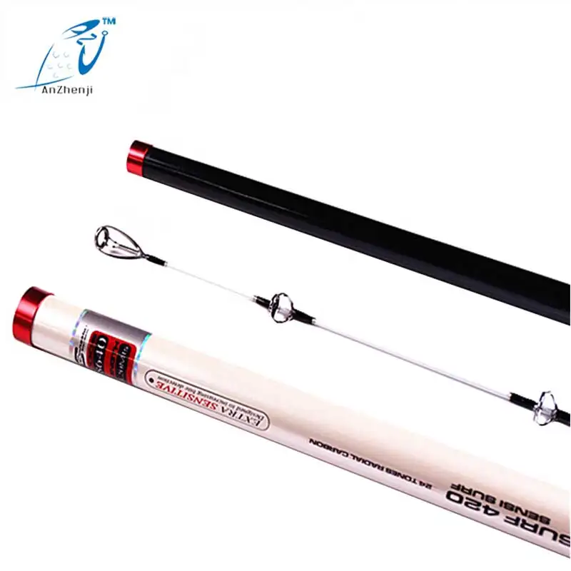 AZJ 2018 New 4.2M Carbon Lure Rod 3 Sections for surfcasting Fishing Rod Telescopic Fish Pole Feeder Baitcasting Lure Rod
AZJ 2018 New 4.2M Carbon Lure Rod 3 Sections for surfcasting Fishing Rod Telescopic Fish Pole Feeder Baitcasting Lure Rod