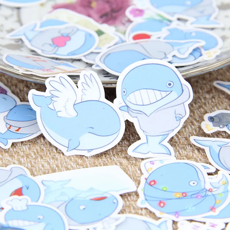 40pcs Self-adhesive Cute Blue Whale Scrapbooking Stickers DIY Craft Decorative Stickers Photo Albums Diary Decor
40pcs Self-adhesive Cute Blue Whale Scrapbooking Stickers DIY Craft Decorative Stickers Photo Albums Diary Decor