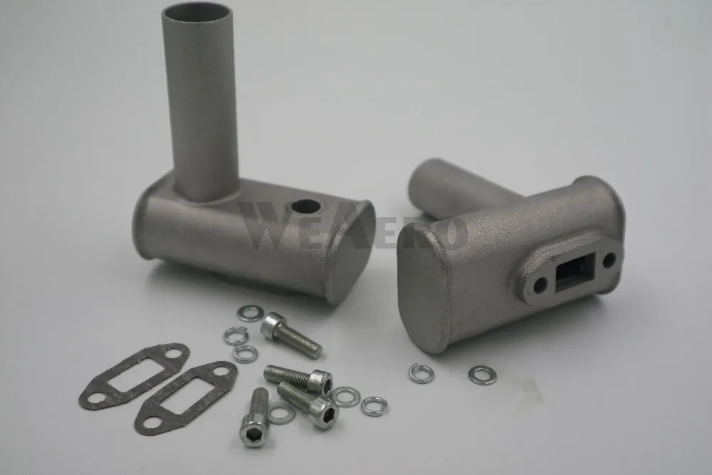 RCGF Genuine Parts! 2 Pieces Exhaust Pipe for RCGF 50cct Dual Cylinder Gasoline engine
RCGF Genuine Parts! 2 Pieces Exhaust Pipe for RCGF 50cct Dual Cylinder Gasoline engine