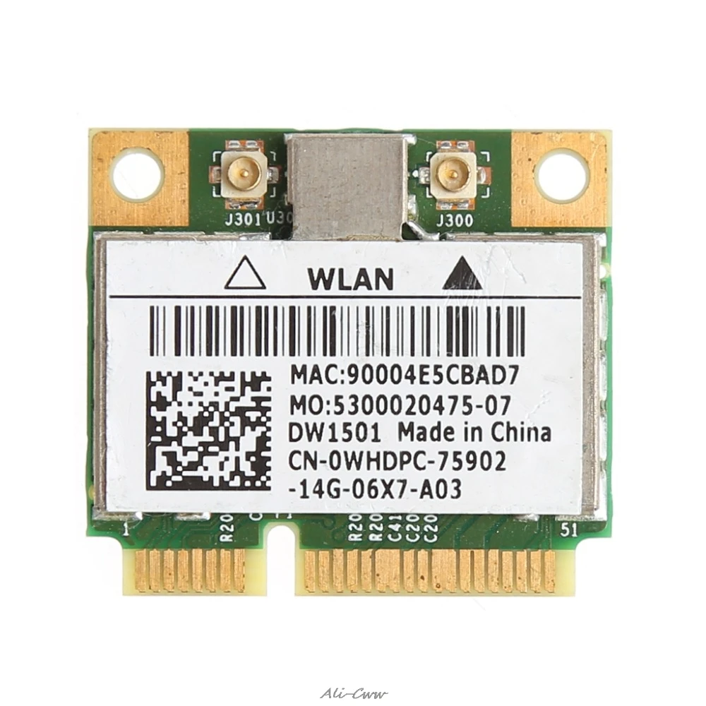 Новая беспроводная Wi-Fi мини-карта PCI-E 150 м для Dell DW1501 0K5Y6D Broadcom BCM94313HMG2L
Новая беспроводная Wi-Fi мини-карта PCI-E 150 м для Dell DW1501 0K5Y6D Broadcom BCM94313HMG2L
