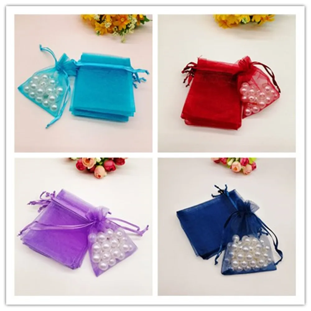 100 Pcs Organza Gift Bags Small & Big Jewelry Packaging Bags Drawable Gift Bag Organza Party Wedding Christmas Jewelry Pouches
100 Pcs Organza Gift Bags Small & Big Jewelry Packaging Bags Drawable Gift Bag Organza Party Wedding Christmas Jewelry Pouches