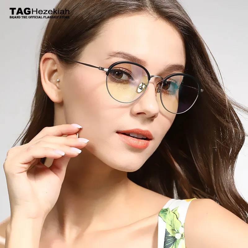2024 New Arrivals round glasses frame TAG Hezekiah Brand women men Imported metal trend of young eyeglasses designer optical
2024 New Arrivals round glasses frame TAG Hezekiah Brand women men Imported metal trend of young eyeglasses designer optical